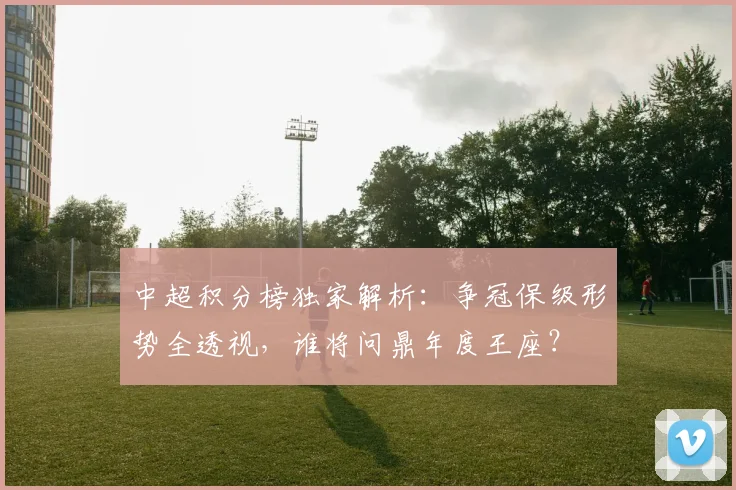 中超积分榜独家解析:争冠保级形势全透视,谁将问鼎年度王座?